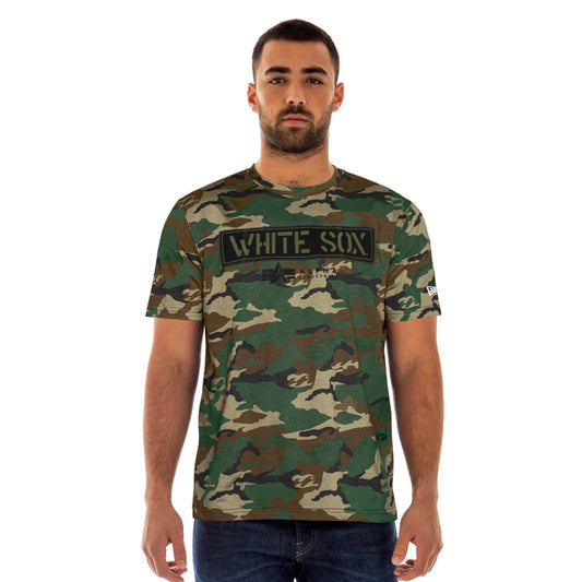 Mens Chicago White Sox Alpha Industries Camo T-Shirt By New Era - Pro Jersey Sports
