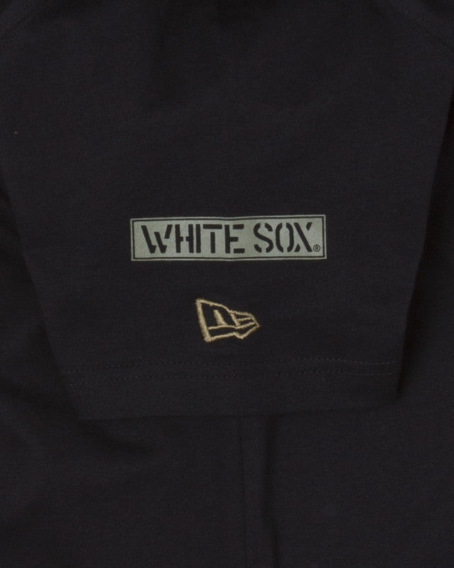 Mens Chicago White Sox New Era X Alpha Industries Black T-Shirt By New Era - Pro Jersey Sports