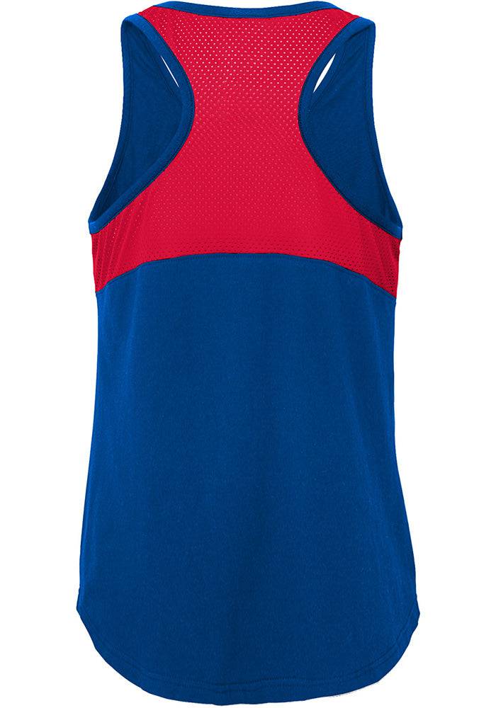 Youth Girls MLB Chicago Cubs Stadium Graphic Tank Top By Majestic - Pro Jersey Sports