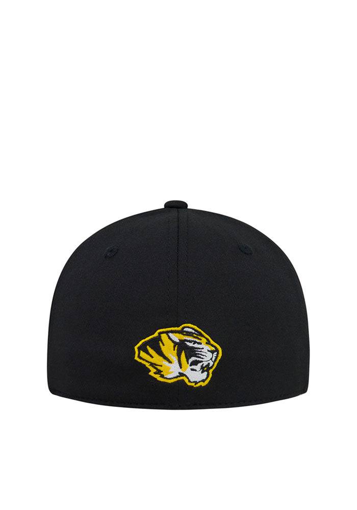 Missouri Tigers NCAA TOW "Rails" Black Stretch Fit Performance One Fit Hat - Pro Jersey Sports