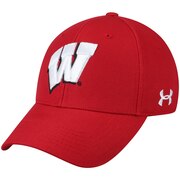 Men's Under Armour Red Wisconsin Badgers Classic Adjustable Hat - Pro Jersey Sports