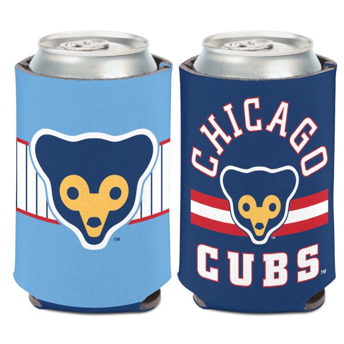 Chicago Cubs 2 Sided Cooperstown Collection 12 oz. Can Cooler By Wincraft - Pro Jersey Sports