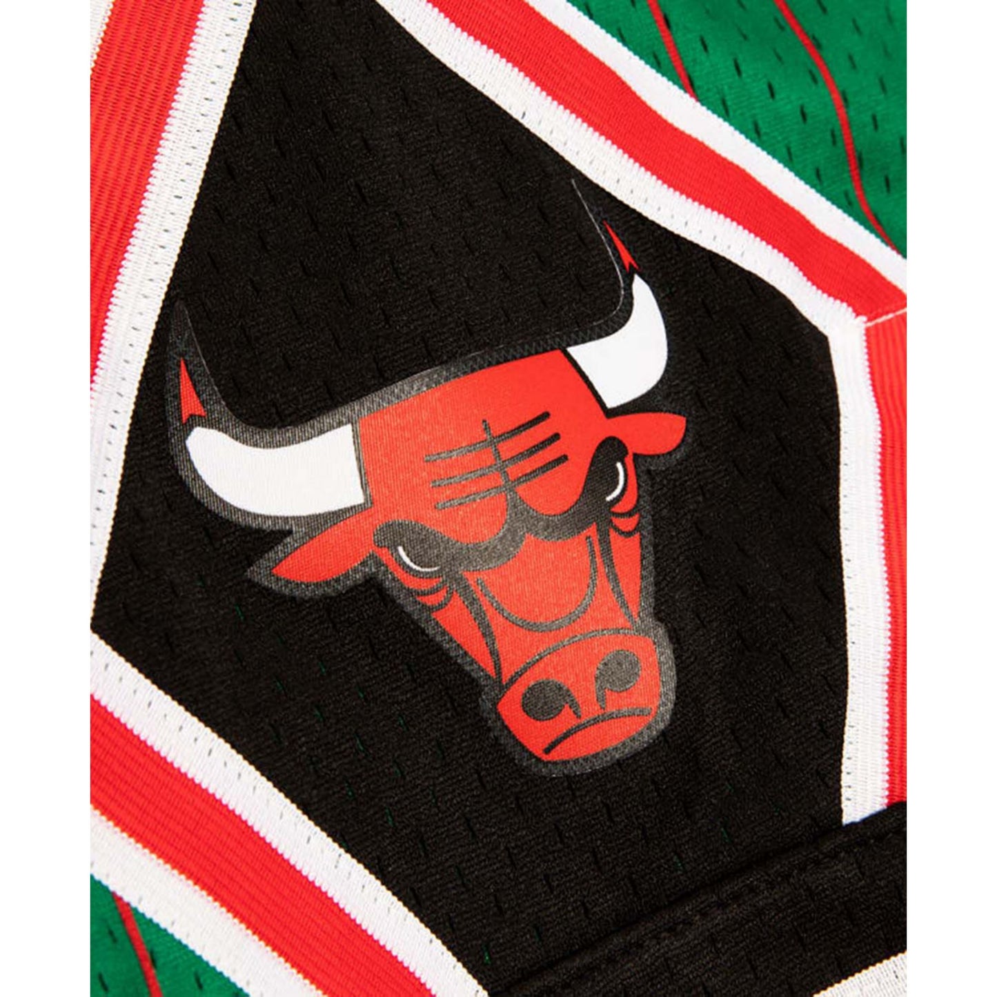 Men's Mitchell & Ness Chicago Bulls Hardwood Classic Green Reload Swingman Shorts - Pro Jersey Sports