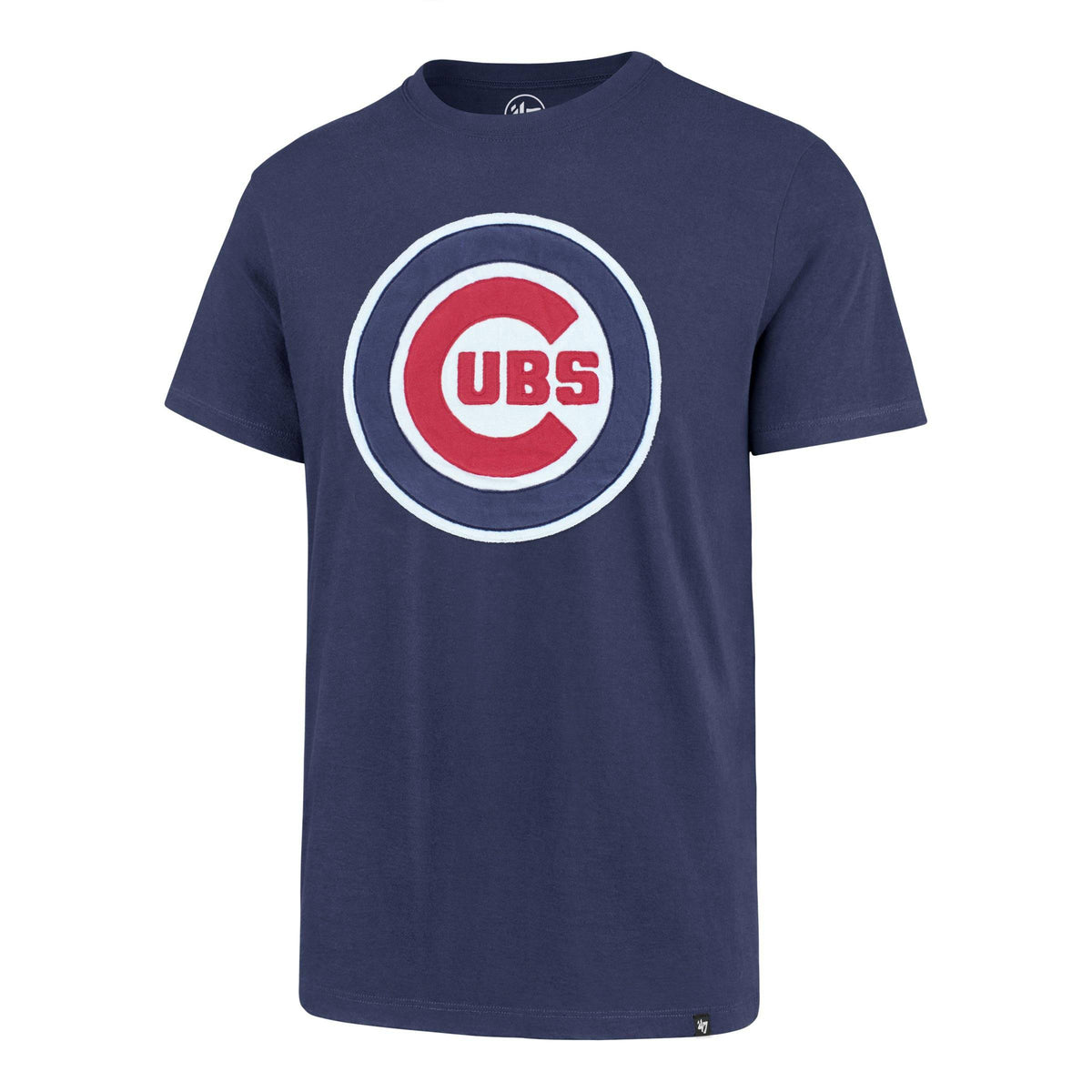 Chicago Cubs Knockout Bullseye Logo Tee By ’47 Brand - Pro Jersey Sports