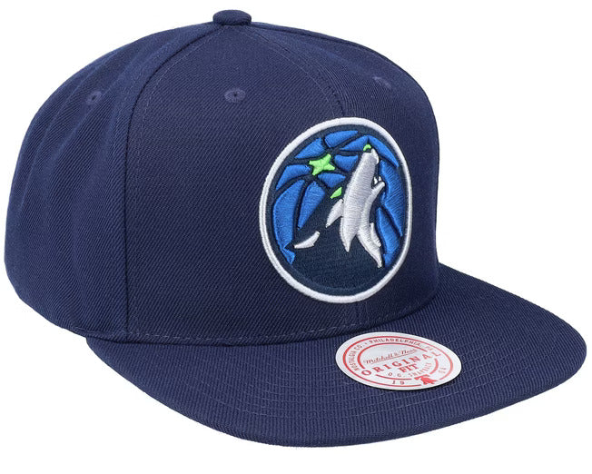 Minnesota Timberwolves Ground 2.0 Mitchell & Ness Snapback Hat