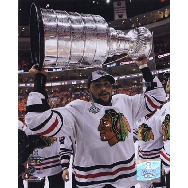 Dustin Byfuglien NHL Chicago Blackhawks 2010 Stanley Cup Championship Photo 8x10