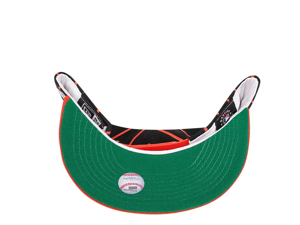 San Francisco Giants Black/Orange City Arch New Era 9FIFTY Snapback Hat - Pro Jersey Sports