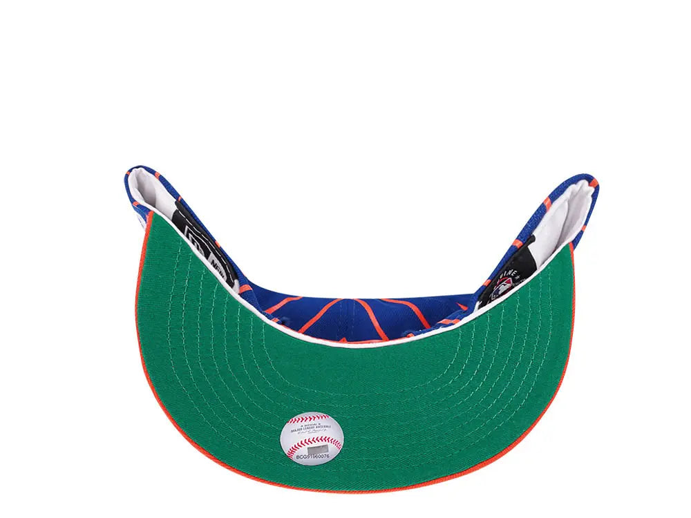New York Mets Royal/Orange City Arch New Era 9FIFTY Snapback Hat - Pro Jersey Sports