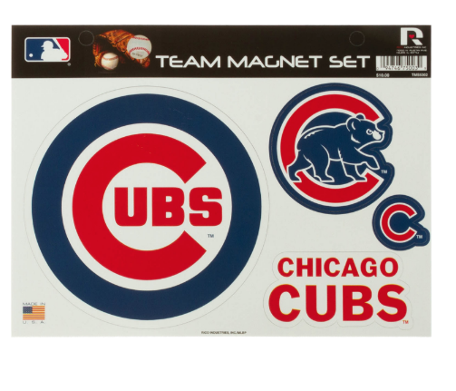 MLB Chicago Cubs Team Magnet Set