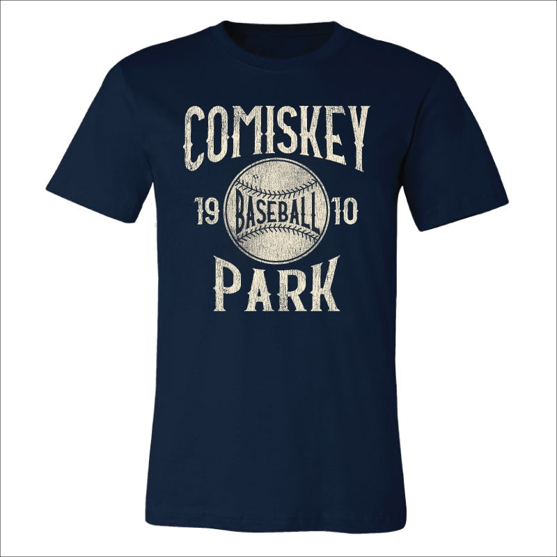 Men's Comiskey Park Navy Big league Baseball Tee - Pro Jersey Sports