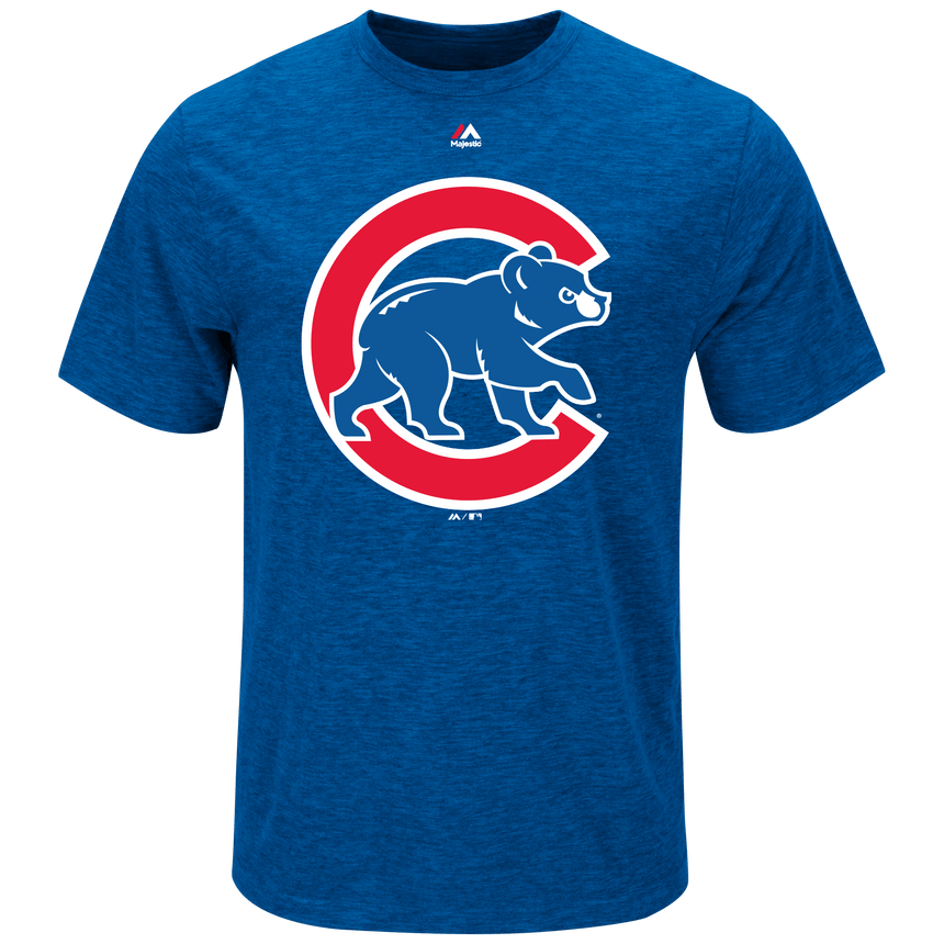 Men's Chicago Cubs Royal Big Logo T-Shirt - Pro Jersey Sports