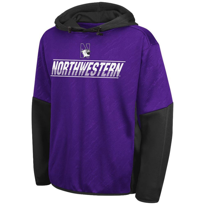 NCAA Northwestern Wildcats Youth Sleet Fleece By Colosseum Athletics - Pro Jersey Sports