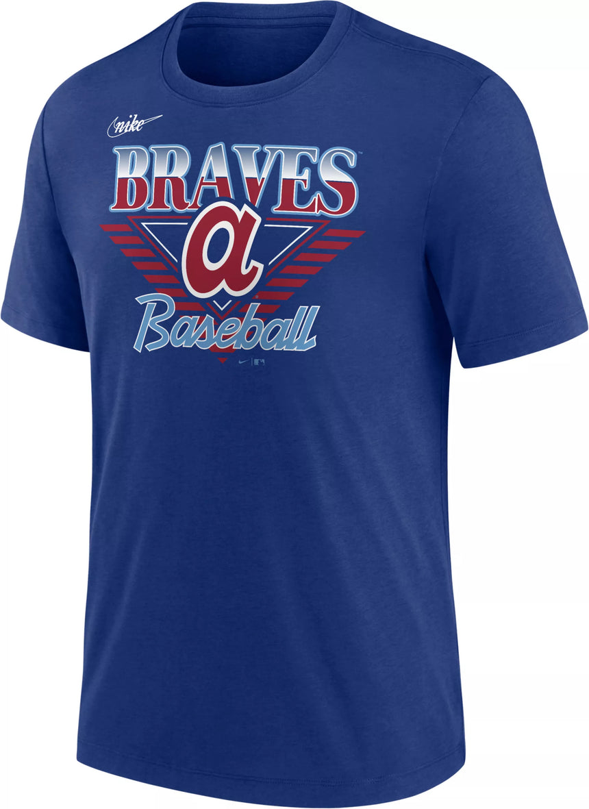 Men's Atlanta Braves Cooperstown Rewind Royal T-Shirt - Pro Jersey Sports