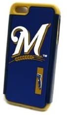 Milwaukee Brewers Forever Collectibles Dual Hybrid IPhone 5/5S Case - Pro Jersey Sports