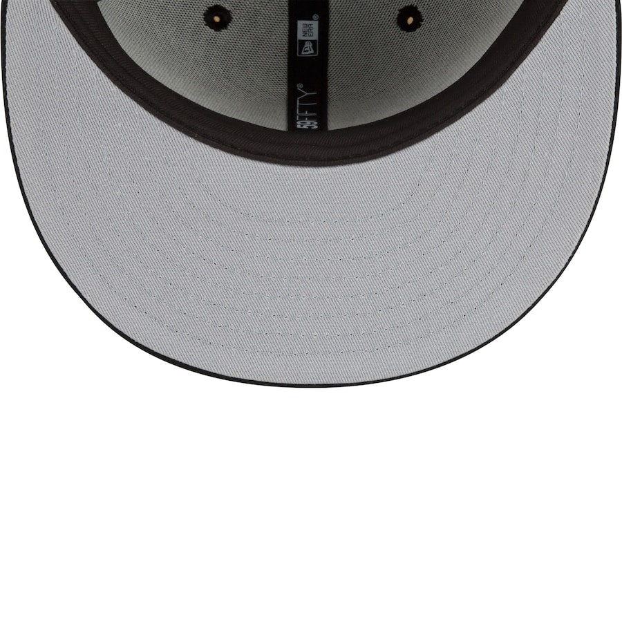 Men's Chicago Bulls 2021-2022 City Edition Alternate Black New Era 59FIFTY Fitted Hat - Pro Jersey Sports