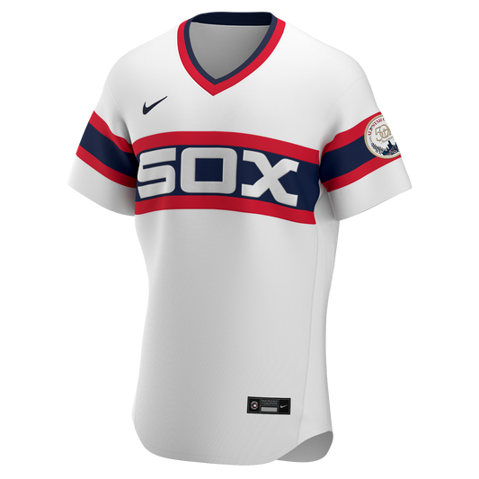 Men's Chicago White Sox Nike White Alternate 1983 Authentic Official Team Jersey