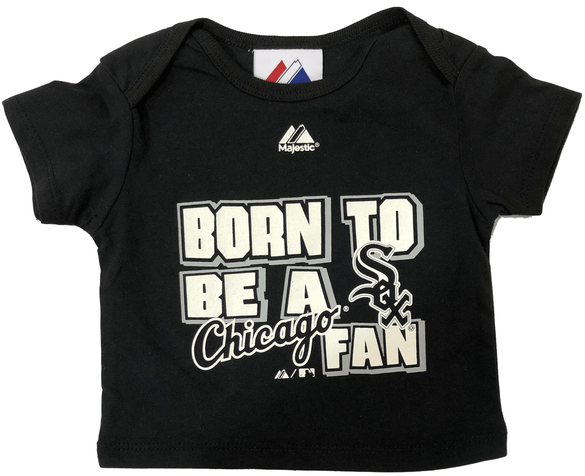 Infant Chicago White Sox "Born To Be" Black T-Shirt - Pro Jersey Sports