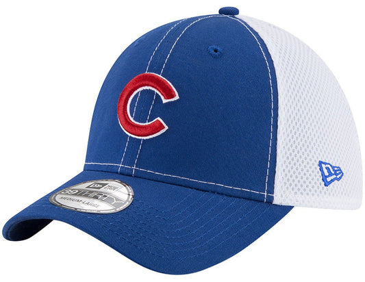 Men's Chicago Cubs New Era Royal/White Semester Neo 39THIRTY Flex Hat - Pro Jersey Sports