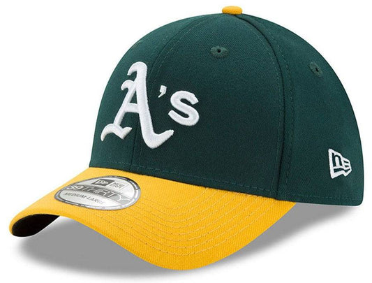 Men's Oakland Athletics New Era Green/Yellow MLB Team Classic 39THIRTY Flex Hat - Pro Jersey Sports