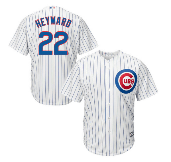 Men's Chicago Cubs Jason Heyward Majestic White Replica Cool Base Player Jersey - Pro Jersey Sports
