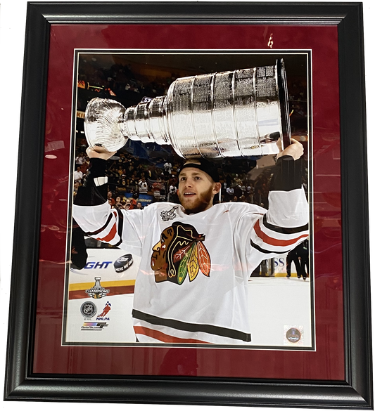 Chicago Blackhawks Patrick Kane 2013 Stanley Cup 23" x 27" Framed Photo