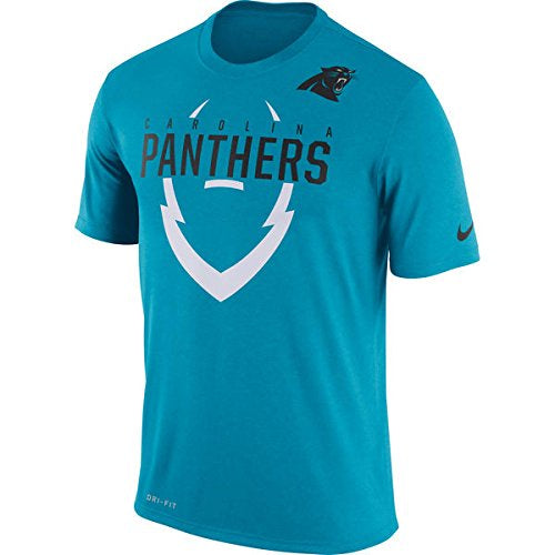 Youth Carolina Panthers Nike Icon Teal Performance Dri-Fit Tee - Pro Jersey Sports