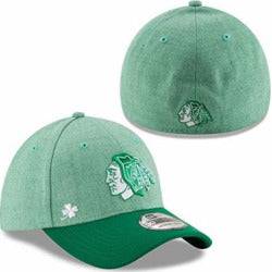 Chicago Blackhawks St. Patricks Day Change Up 39Thirty Flex Fit Hat - Pro Jersey Sports