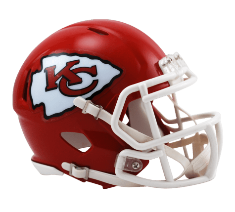 Kansas City Chiefs Speed Mini Helmet - Pro Jersey Sports