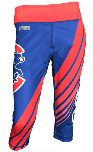 Women's Chicago Cubs AOP Sublimated Capri Leggings - Pro Jersey Sports