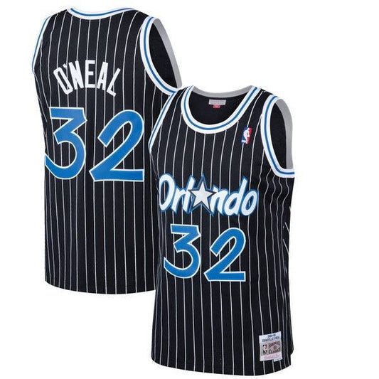 Men’s Shaquille O’Neal Orlando Magic 1994-95 Black Swingman Replica Jersey By Mitchell & Ness - Pro Jersey Sports