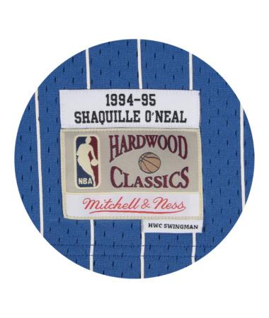 Men’s Shaquille O’Neal Orlando Magic 1994-95 Blue Swingman Replica Jersey By Mitchell & Ness