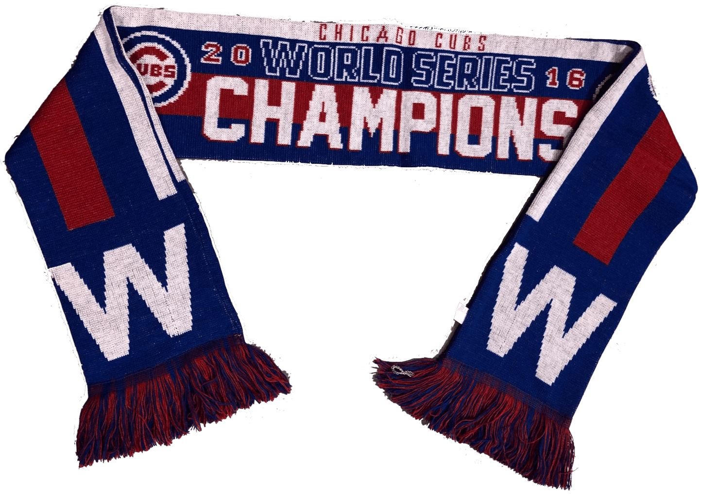 Chicago Cubs 2016 World Series Champions W Scarf - Pro Jersey Sports