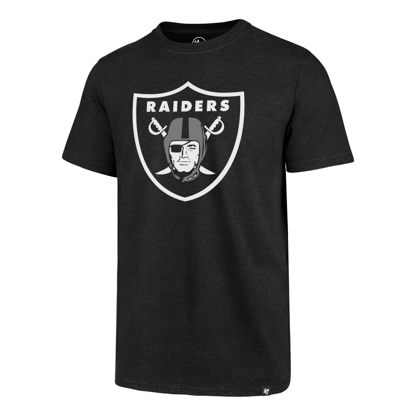 Men's Las Vegas Raiders NFL Black Imprint Club Tee By ’47 Brand - Pro Jersey Sports