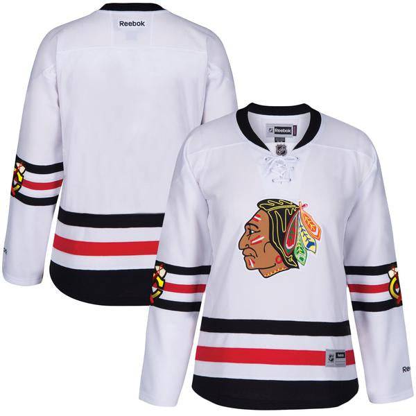 Womens Chicago Blackhawks 2017 Winter Classic Premier Blank Jersey - Pro Jersey Sports