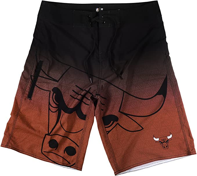 Men's Chicago Bulls NBA Gradient Board Shorts - Pro Jersey Sports