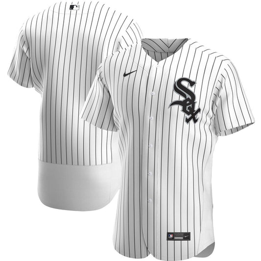 Men's Chicago White Sox Nike White Home Authentic Official Team Jersey - Pro Jersey Sports