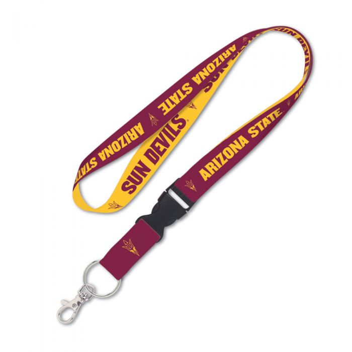 Arizona State Sun Devils 1" Lanyard with Detachable Buckle By Wincraft - Pro Jersey Sports