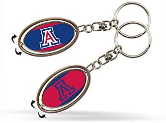Arizona Wildcats Metal Spinner Keychain - Pro Jersey Sports