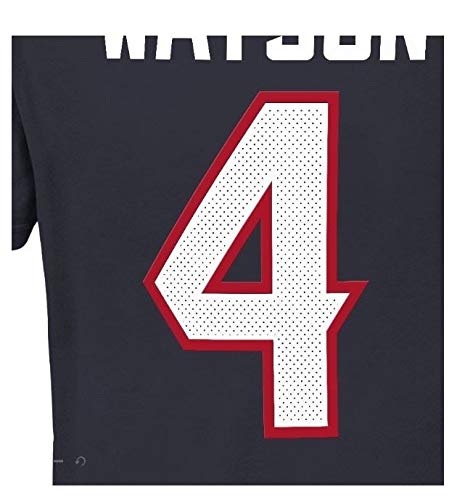 Youth Houston Texans Deshaun Watson Nike Navy Player Game Team Name & Number T-Shirt - Pro Jersey Sports