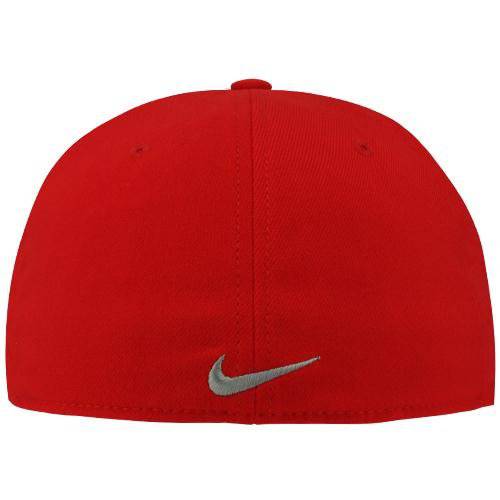 Nike Ohio State Buckeyes Scarlet Swoosh Flex Performance Hat - Pro Jersey Sports