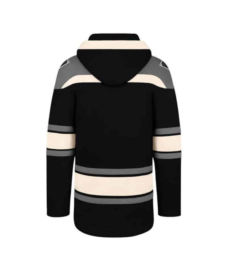 Men’s Chicago White Sox Jet Black Superior Lacer Hoodie By ’47 Brand - Pro Jersey Sports