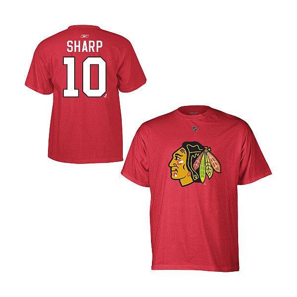 Reebok Chicago Blackhawks Patrick Sharp Youth Player Name & Number T-shirt - Pro Jersey Sports