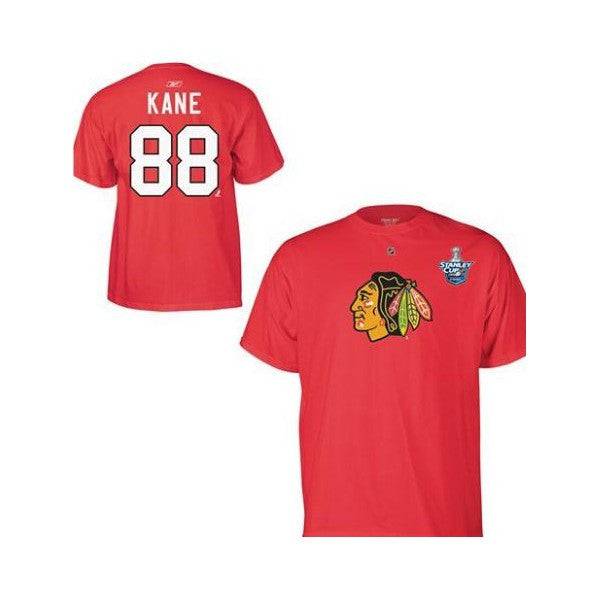 Patrick Kane Chicago Blackhawks Youth 2010 Stanley Cup T-Shirt by Reebok - Pro Jersey Sports