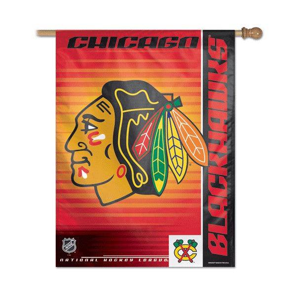 Chicago Blackhawks Banner/vertical flag 27 x 37 - Pro Jersey Sports