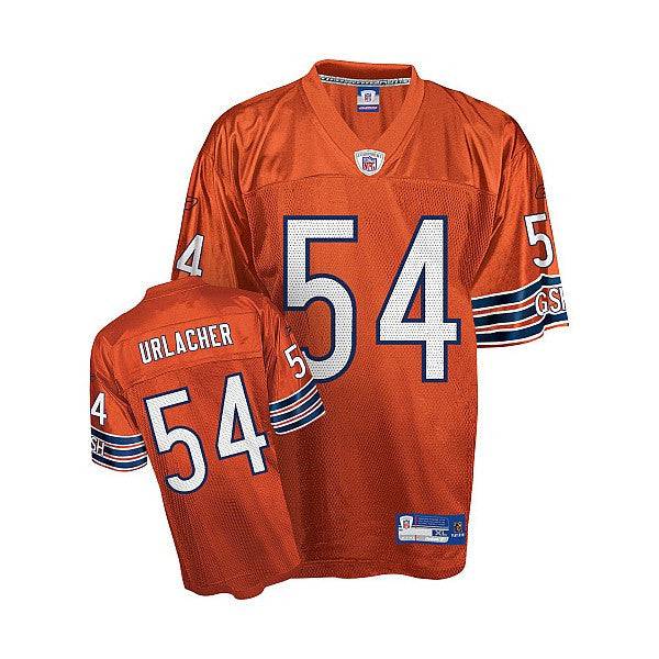 Chicago Bears Brian Urlacher Replica Alternate Orange Jersey - Pro Jersey Sports