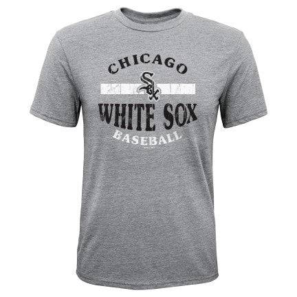 Youth Chicago White Sox Gray Infielder Tri-Blend Tee - Pro Jersey Sports
