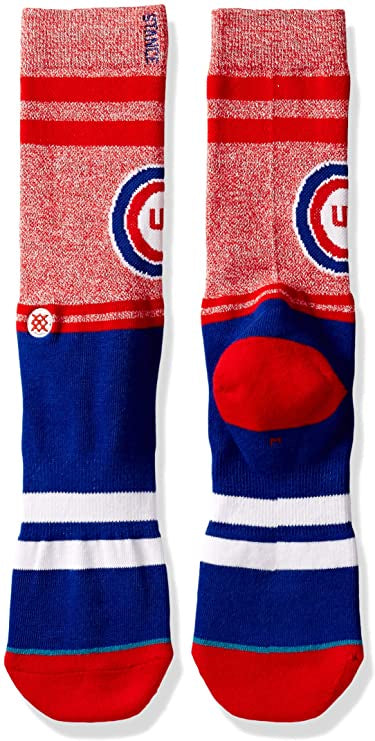 Chicago Cubs Adult Diamond Socks - Pro Jersey Sports