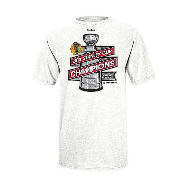 Reebok Chicago Blackhawks 2013 Stanley Cup Champions Locker Room T-shirt - Pro Jersey Sports