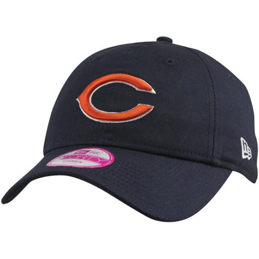 New Era Chicago Bears Womens Sideline 9FORTY Adjustable Hat - Navy Blue - Pro Jersey Sports - 1