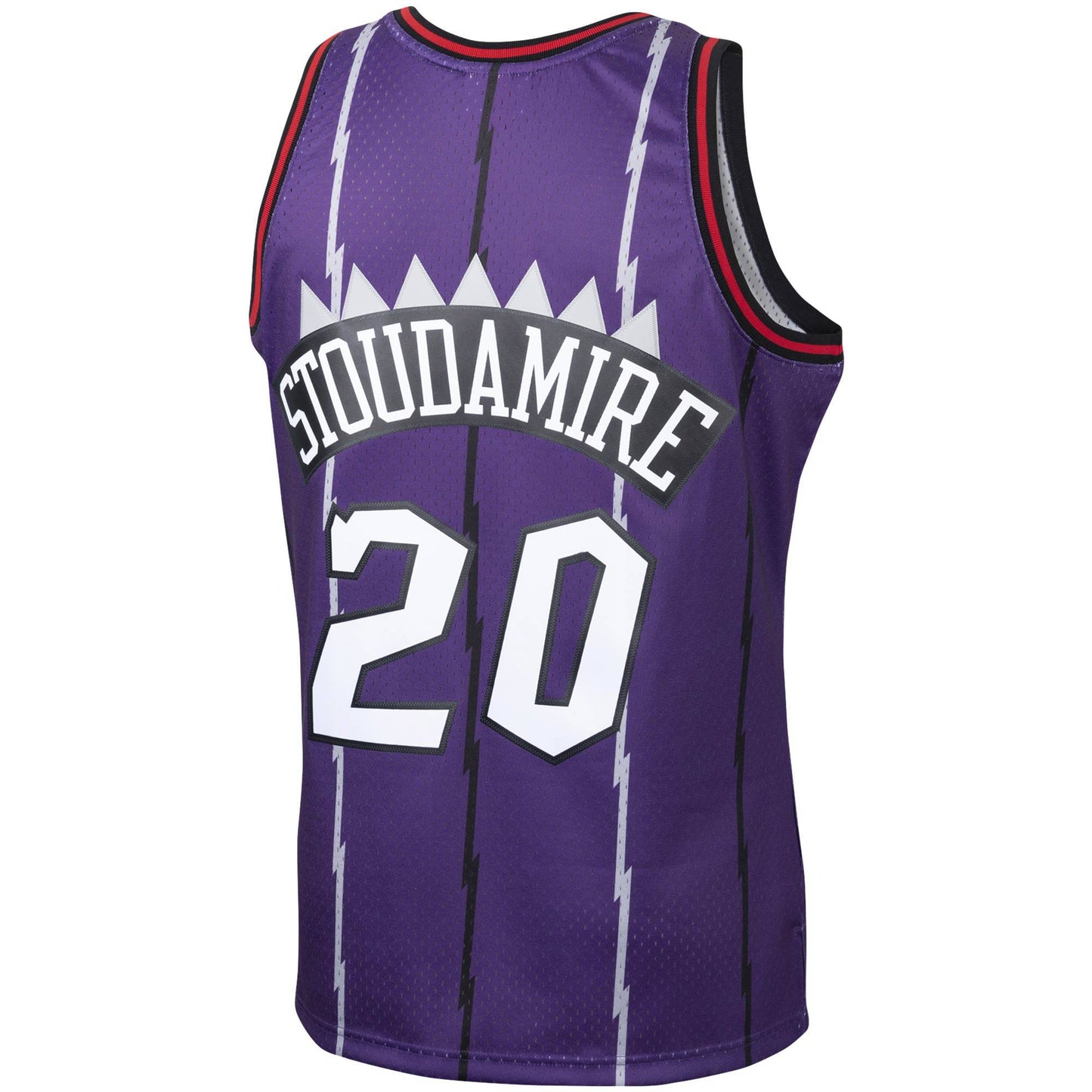Men's Damon Stoudamire Toronto Raptors Mitchell & Ness 1995-96 Hardwood Classics Swingman Jersey - Purple - Pro Jersey Sports